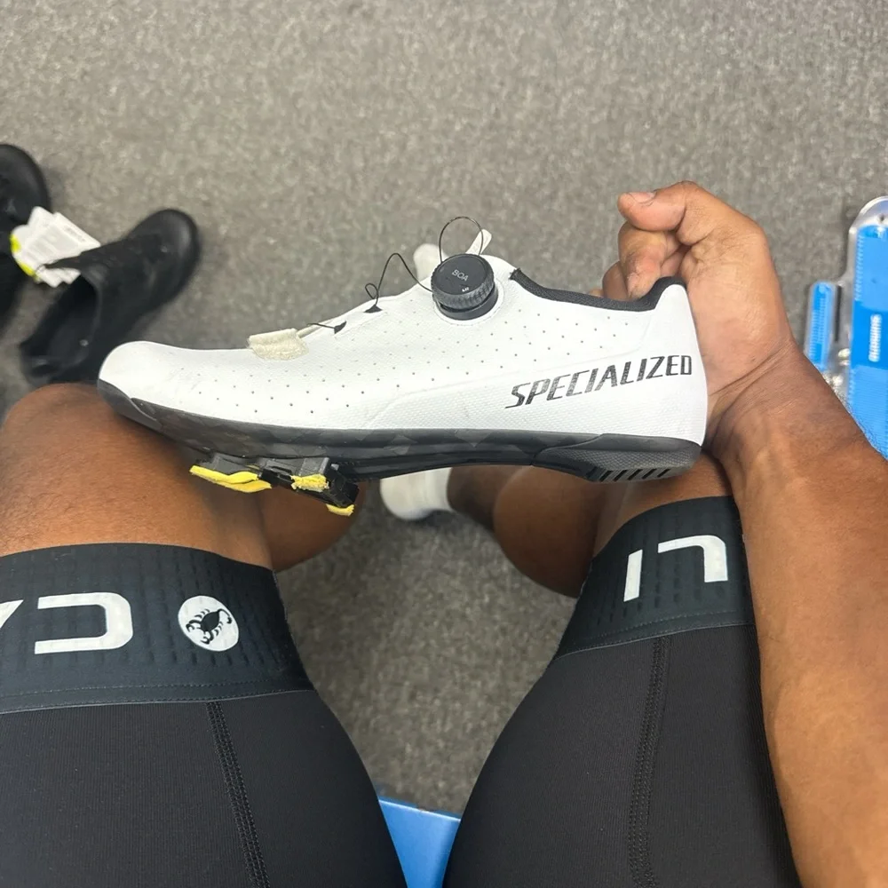 Specialized Men's White Road Cycling Shoe - Boa Closure